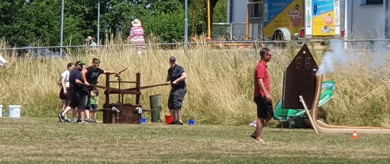 Historische Spielstation der Feuerwehr