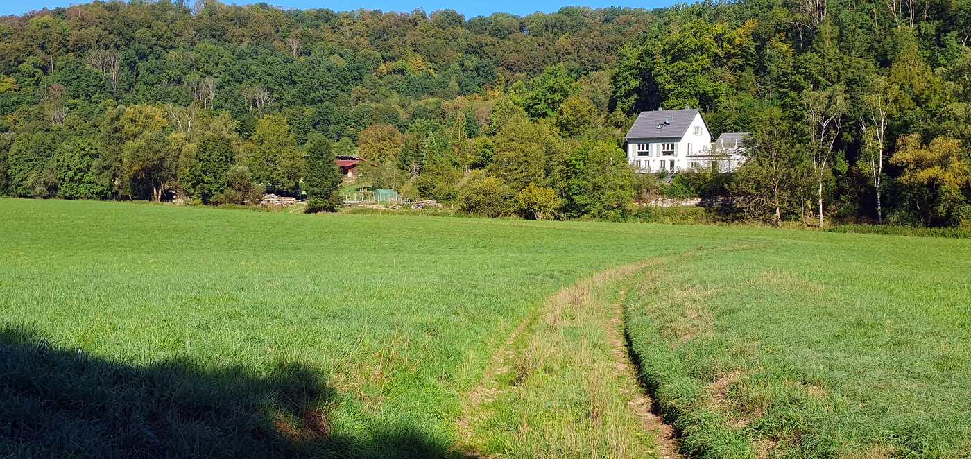 Blick zur Lauramühle